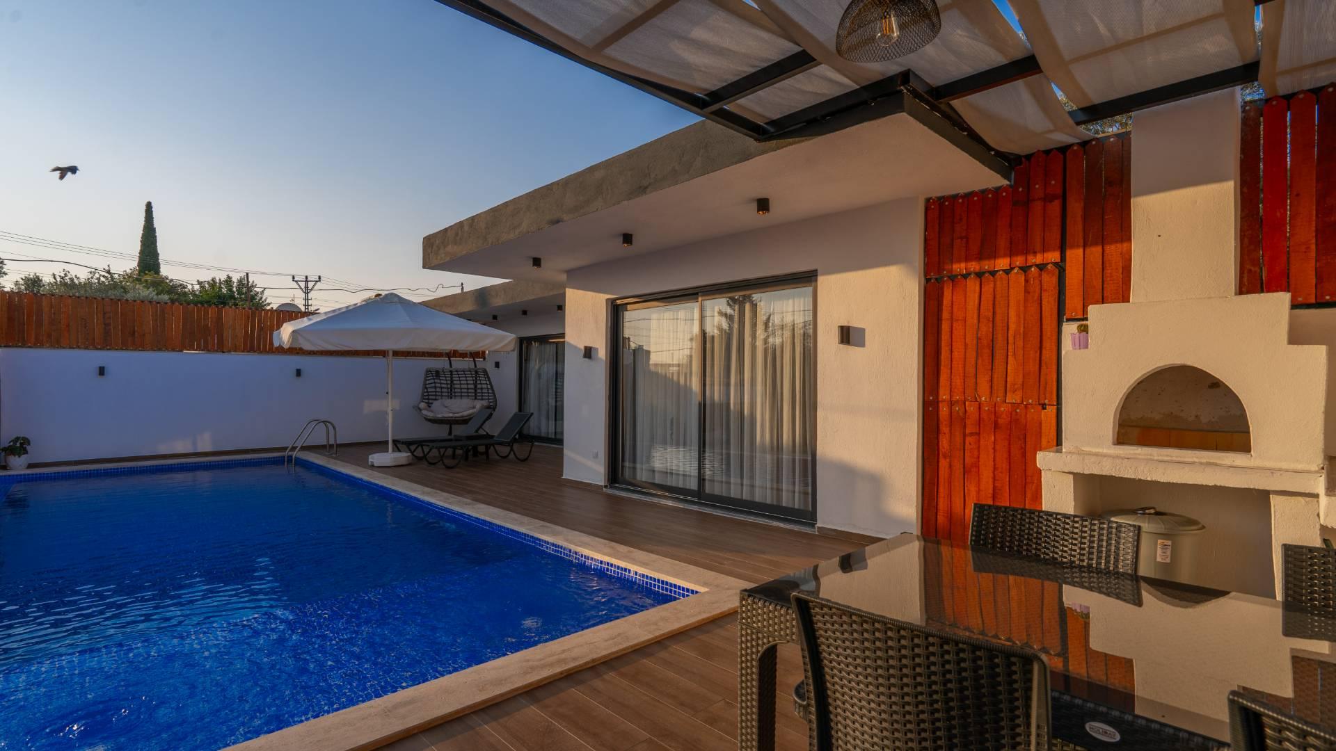 Kaş Çayköy'de Doğanın Kalbinde, Özel Havuzlu, Balayı Villası-43273