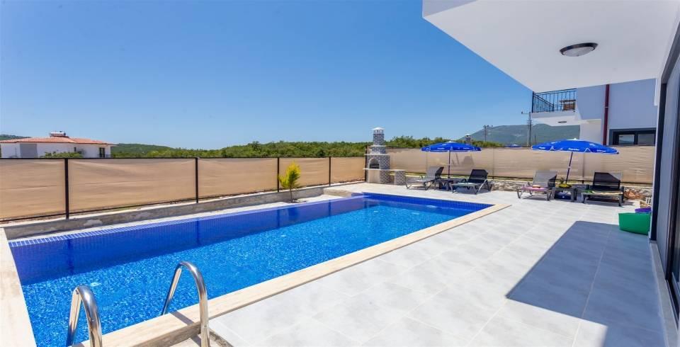 Kaş Andifli'de Doğa İle İç İçe, Özel Havuzlu, 6 Kişilik Villa-40399
