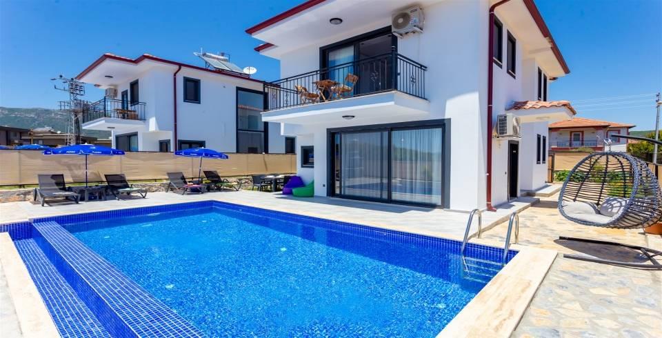 Kaş Andifli'de Doğa İle İç İçe, Özel Havuzlu, 6 Kişilik Villa-40399