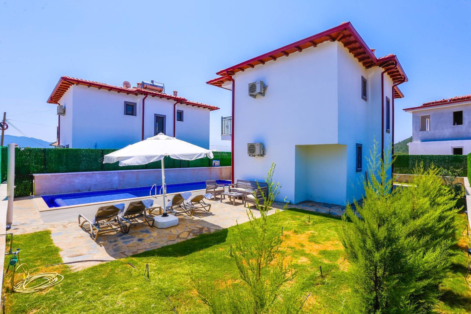 Kaş Andifli'de Doğa Manzaralı, Özel Havuzlu, Kiralık Yazlık Villa