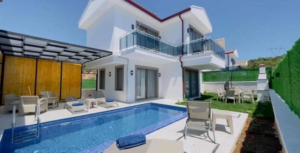 Kaş Andifli'de Enfes Doğada, Özel Havuzlu, Konforlu Villa-39969