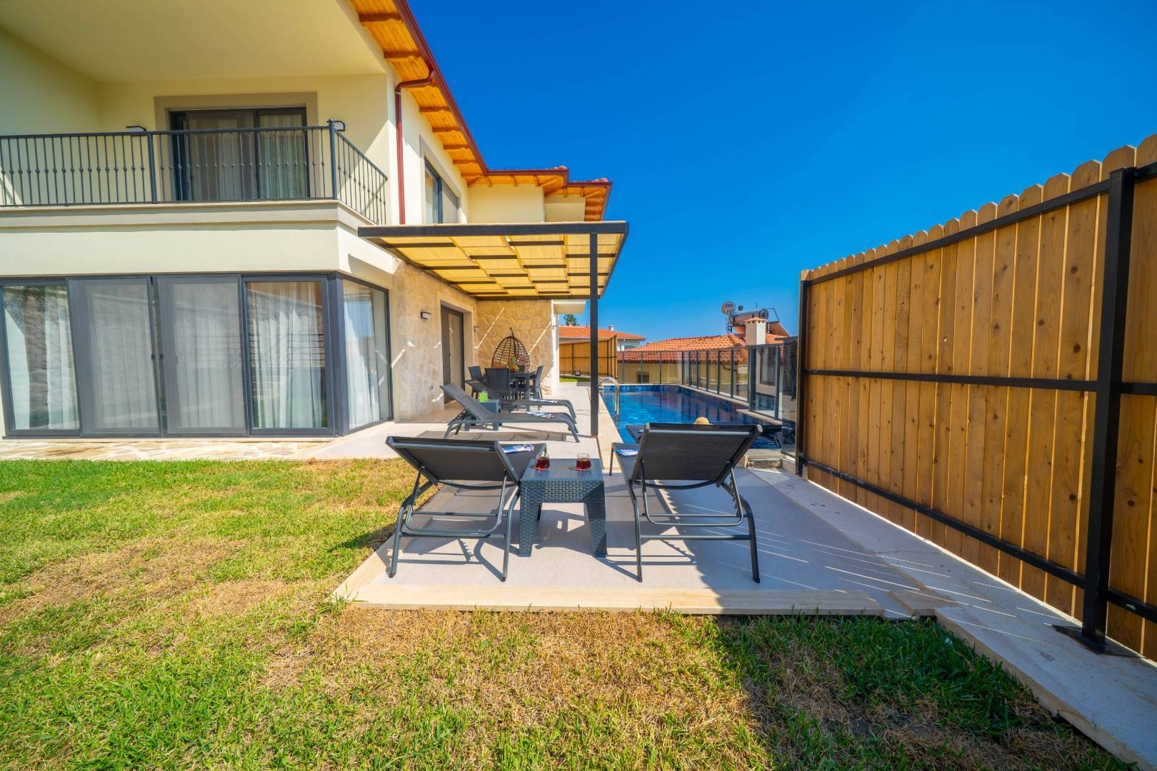 Kaş Çukurbağ'da Huzurlu Doğada, Özel Havuzlu, Jakuzili Villa