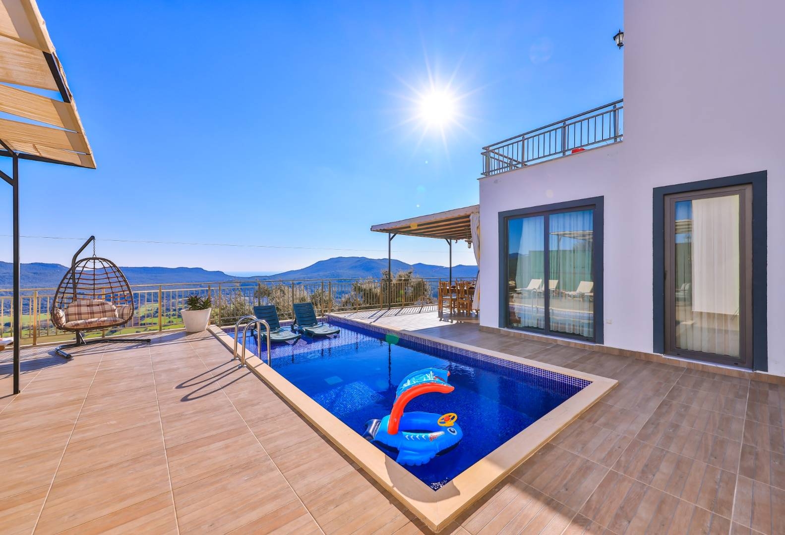 Kaş Çukurbağ'da Yeşillikler İçerisinde, Özel Havuzlu, 2+1 Şık Villa