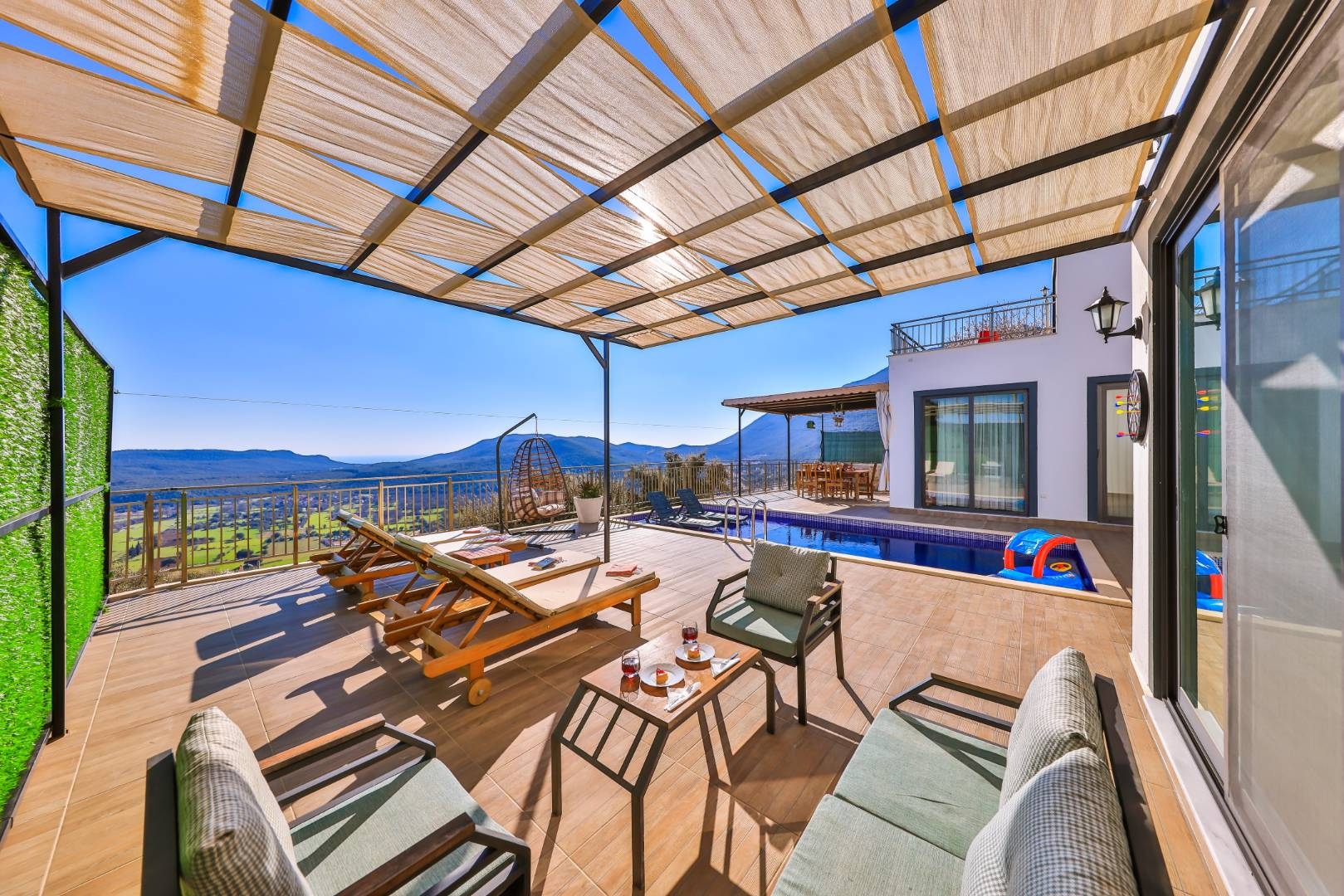 Kaş Çukurbağ'da Yeşillikler İçerisinde, Özel Havuzlu, 2+1 Şık Villa