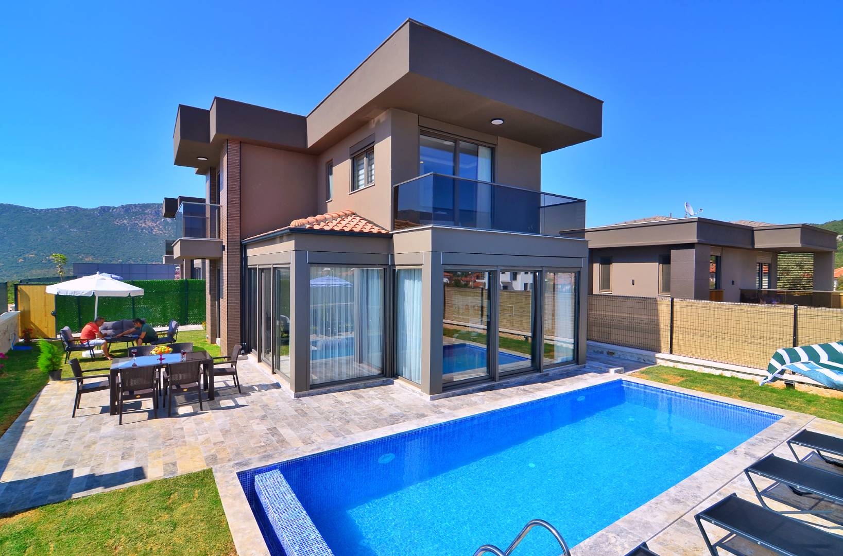 Kaş Andifli'de Yeşillikler İle Dolu Doğada, Özel Havuzlu, Şık Villa