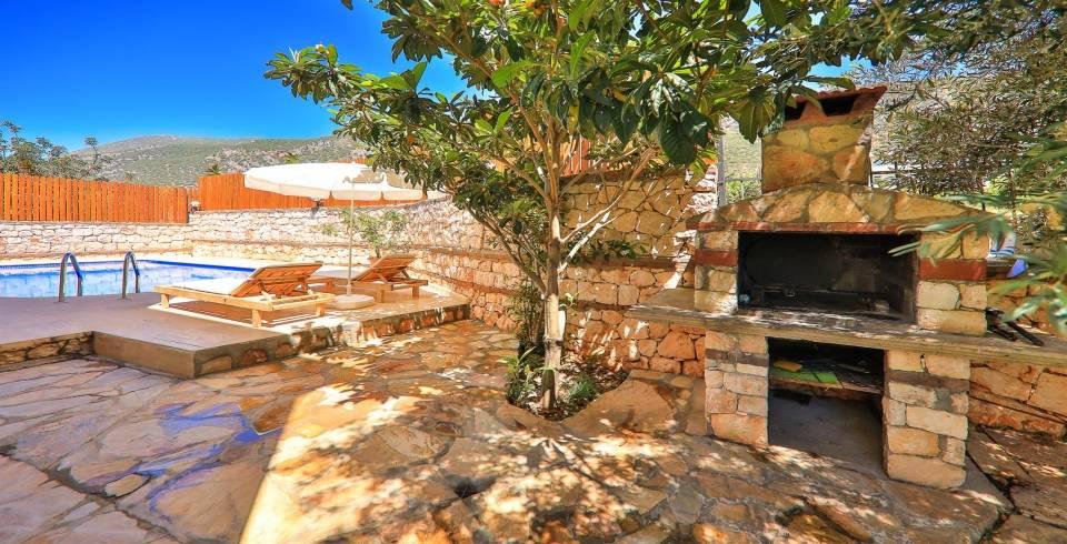 Kaş Gökseki'de Kalabalık Ailelere Uygun, Özel Havuzlu, Kiralık Villa-40078
