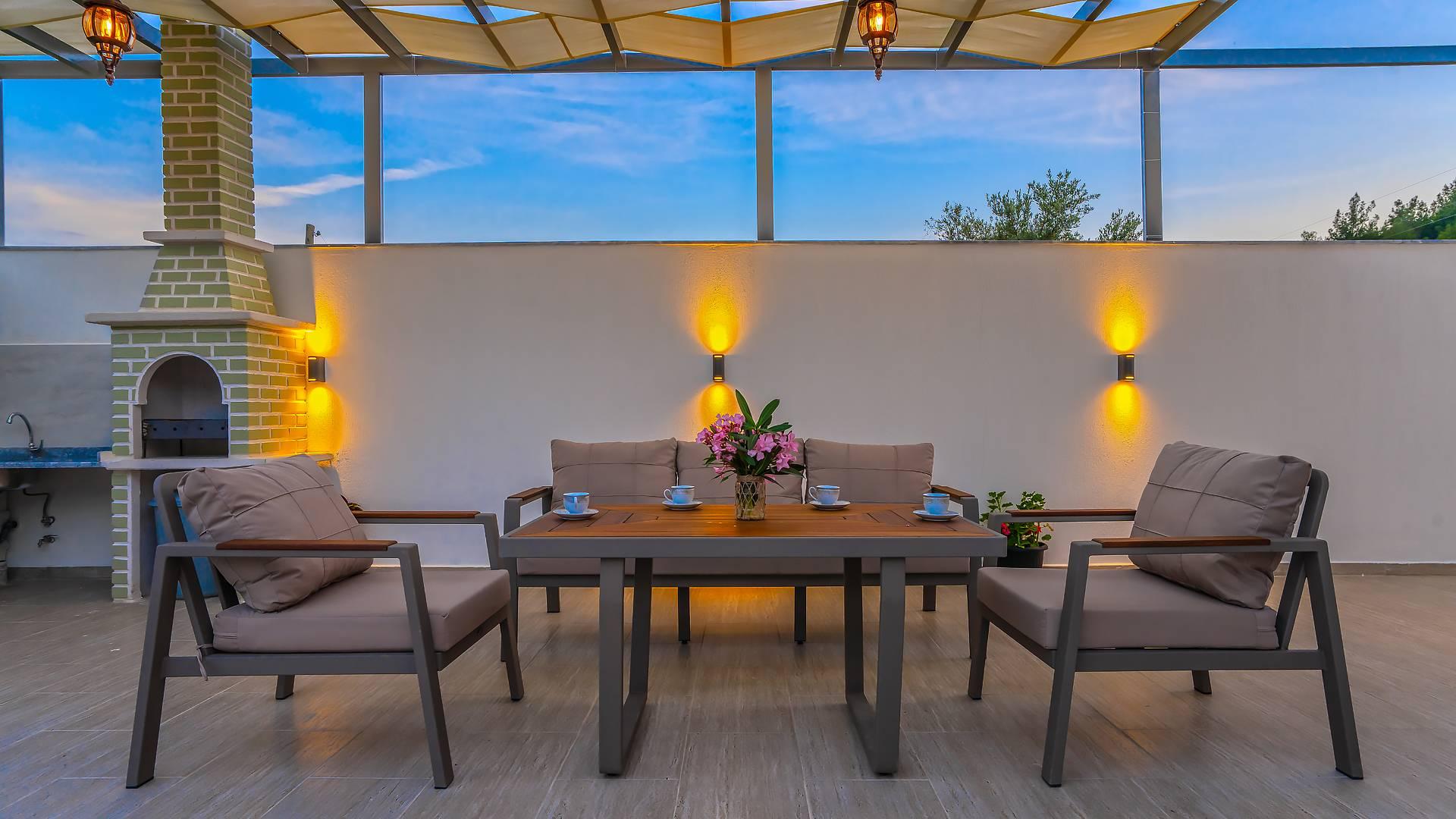 Kaş İslamlar'da Balayı Çiftlerine Uygun, Özel Havuzlu, Jakuzili Villa-43837