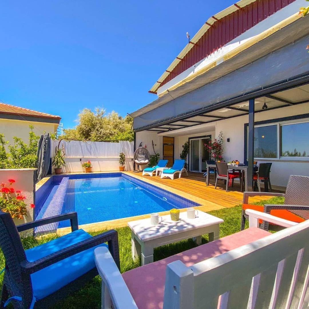 Kaş İslamlar'da Huzurlu Doğada, Özel Havuzlu, Balayı Villası