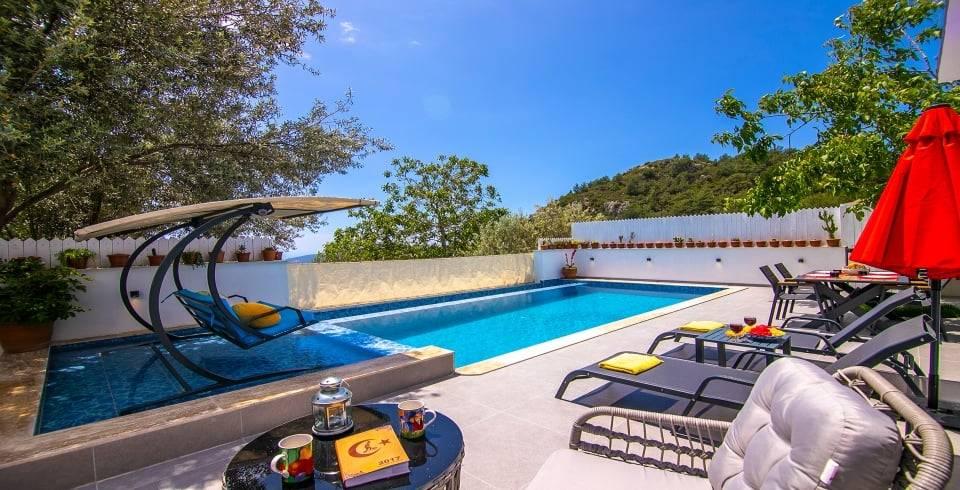 Kaş İslamlar'da Çiftlere Uygun, Özel Havuzlu, Keyifli Villa-39758