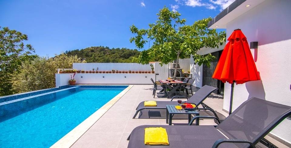 Kaş İslamlar'da Çiftlere Uygun, Özel Havuzlu, Keyifli Villa