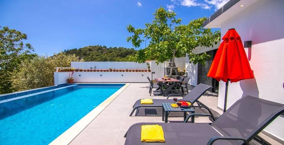 Kaş İslamlar'da Çiftlere Uygun, Özel Havuzlu, Keyifli Villa-39758