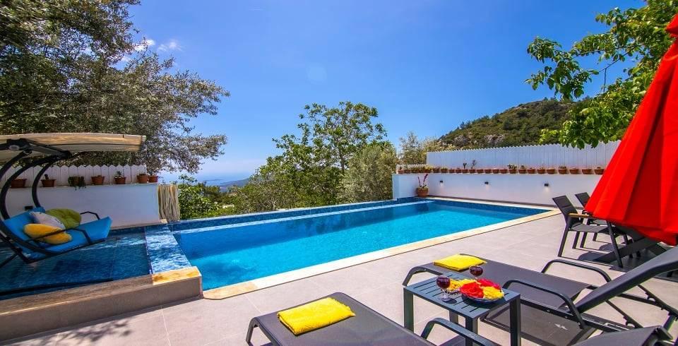 Kaş İslamlar'da Çiftlere Uygun, Özel Havuzlu, Keyifli Villa-39758