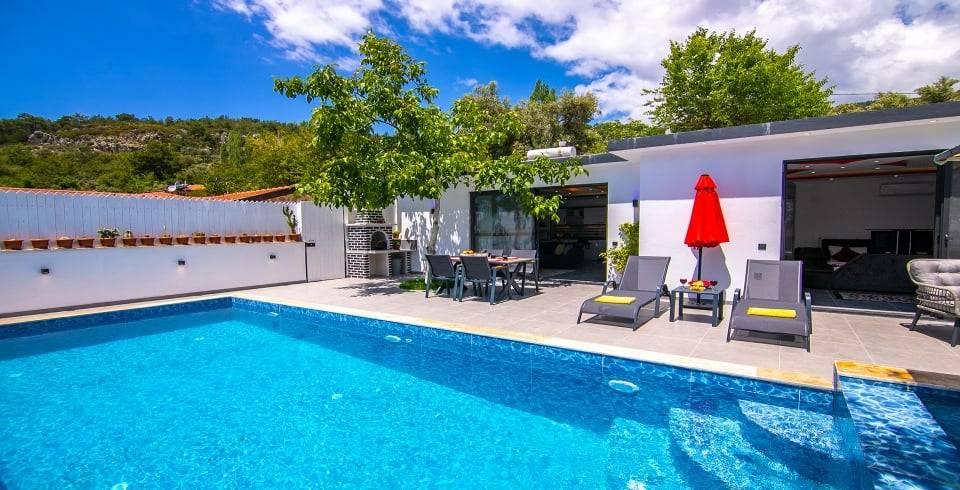 Kaş İslamlar'da Çiftlere Uygun, Özel Havuzlu, Keyifli Villa-39758
