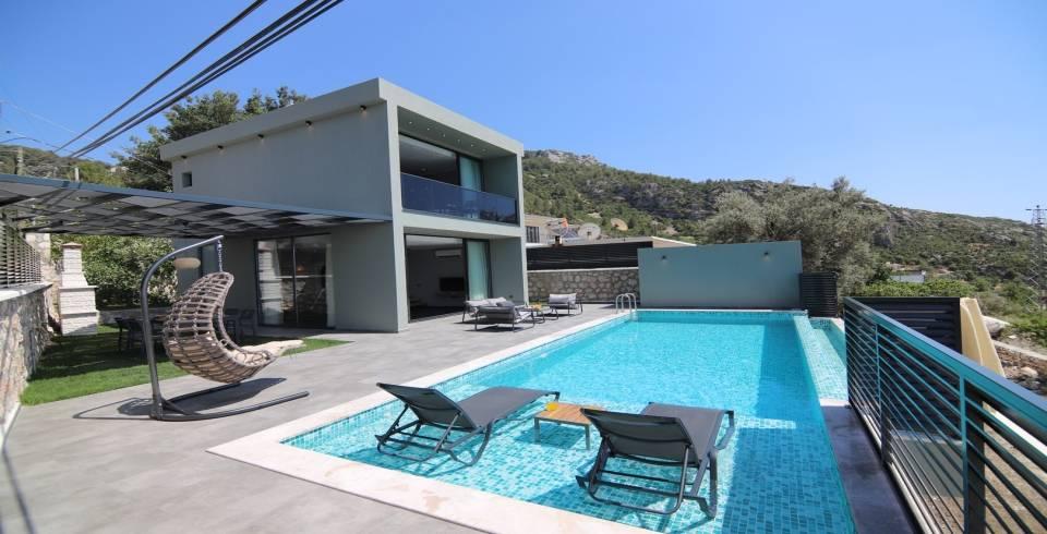 Kaş İslamlar'da Balayı Çiftlerine Uygun, Özel Havuzlu, Konforlu Villa-39786