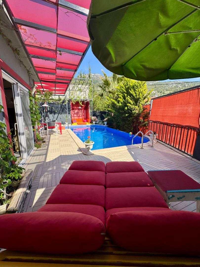 Kaş İslamlar'da Balayı Çiftlerine Uygun, Özel Havuzlu, Tatil Villası-42526