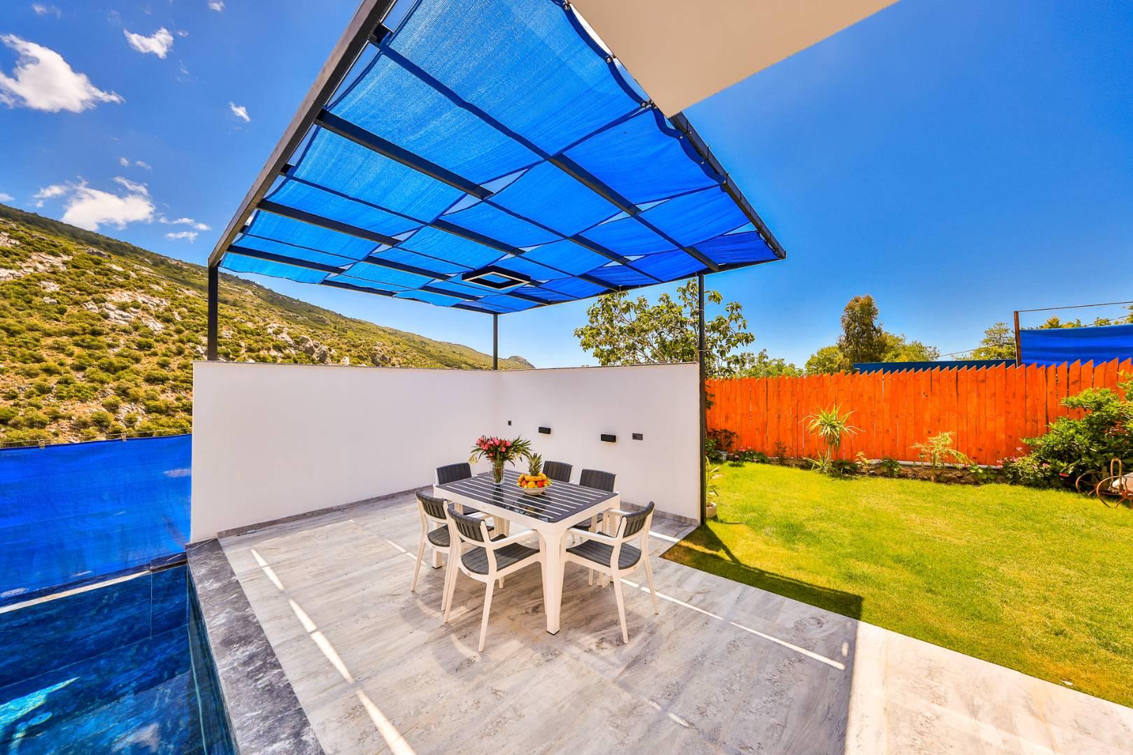 Kaş İslamlar'da Çekirdek Ailelere Uygun, Özel Havuzlu, 2+1 Villa-43814