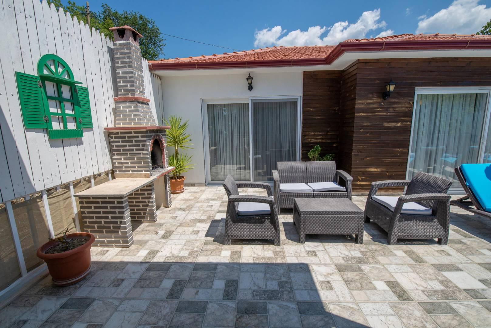 Kaş İslamlar'da Çekirdek Ailelere Uygun, Özel Havuzlu, Konforlu Villa-43860