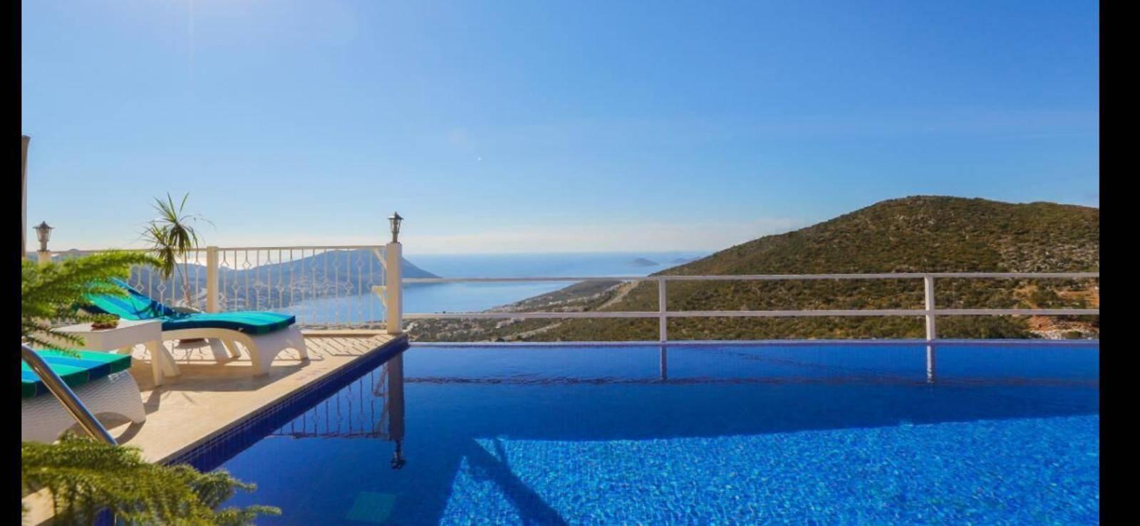 Kaş İslamlar'da Deniz ve Doğa Manzaralı, Özel Havuzlu, Balayı Villası-41489