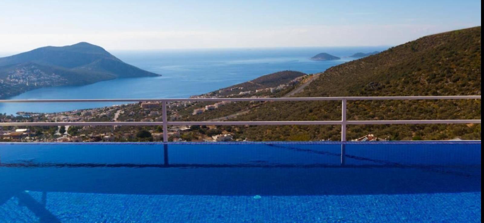 Kaş İslamlar'da Deniz ve Doğa Manzaralı, Özel Havuzlu, Balayı Villası-41489