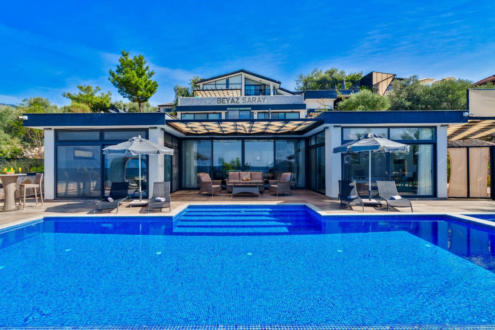 Kaş İslamlar'da Doğa İle İç İçe, Özel Havuzlu, Jakuzili Villa-43941