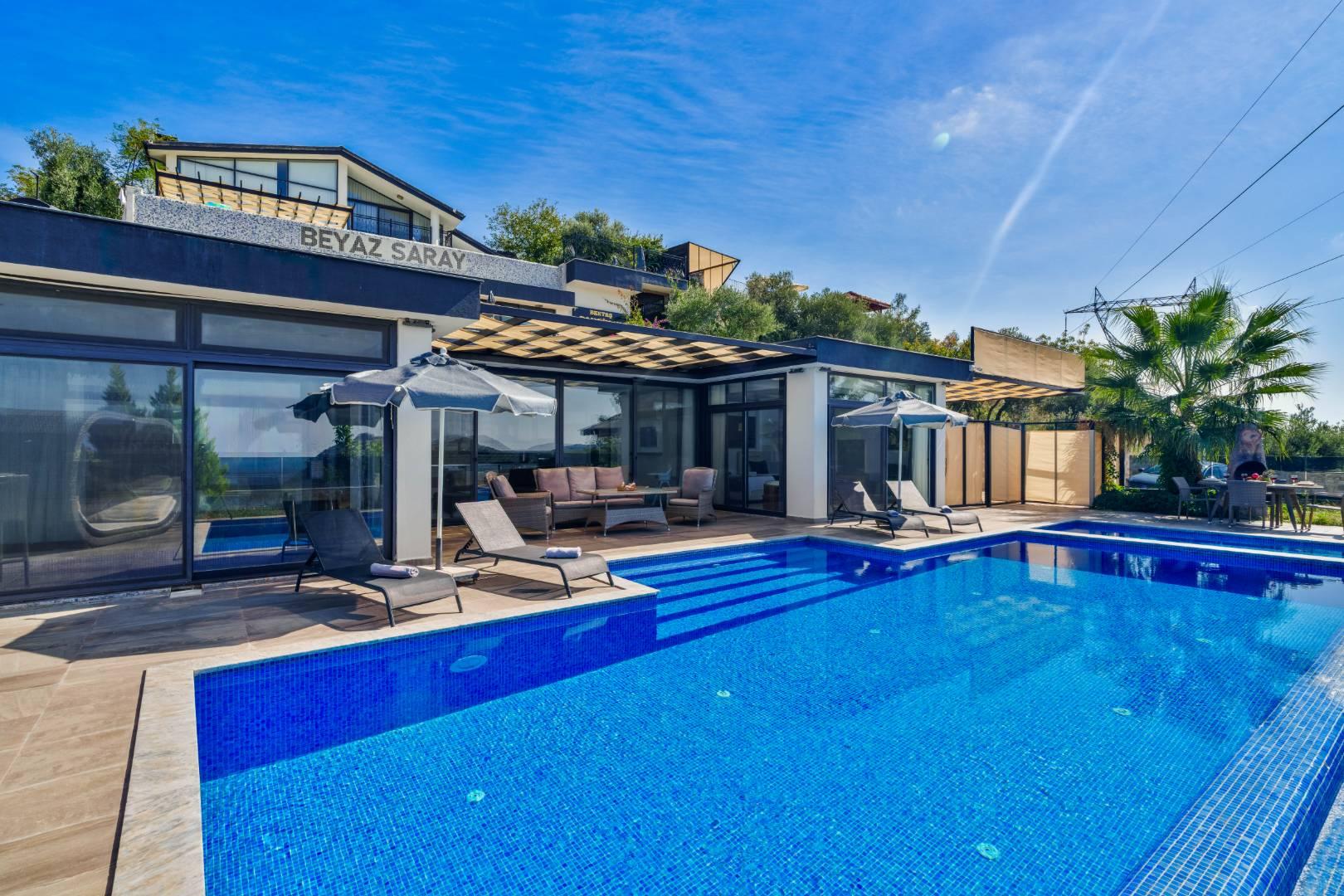 Kaş İslamlar'da Doğa İle İç İçe, Özel Havuzlu, Jakuzili Villa-43941