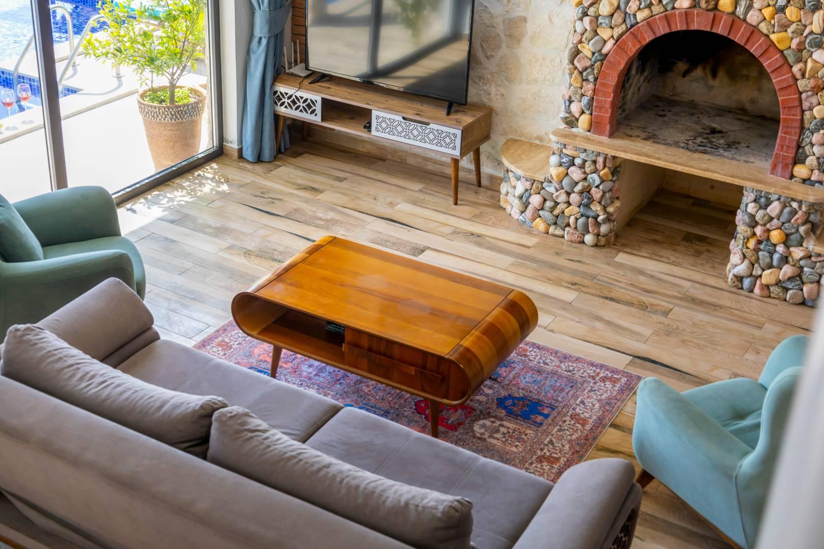 Kaş Üzümlü'de Muhteşem Doğa İçinde, Özel Havuzlu, 4 Kişilik Villa-36667