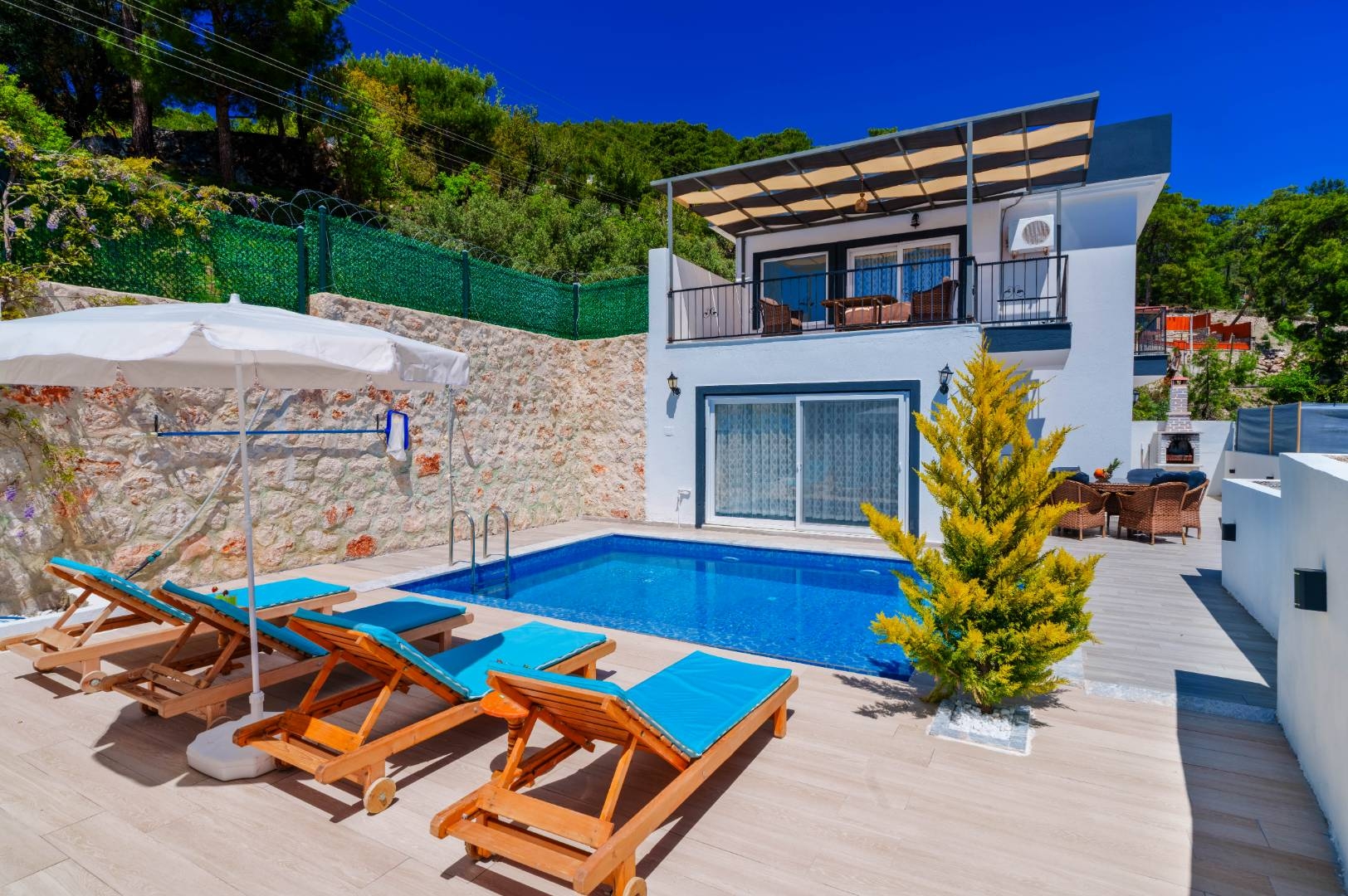 Kaş İslamlar'da Doğanın Kucağında, Özel Havuzlu, 2+1 Villa