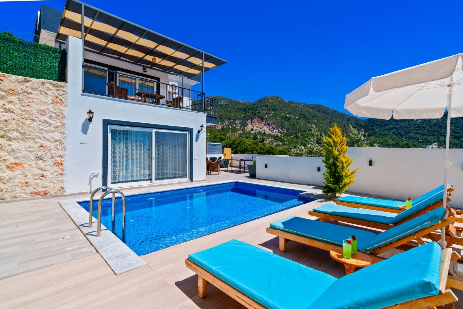 Kaş İslamlar'da Doğanın Kucağında, Özel Havuzlu, 2+1 Villa