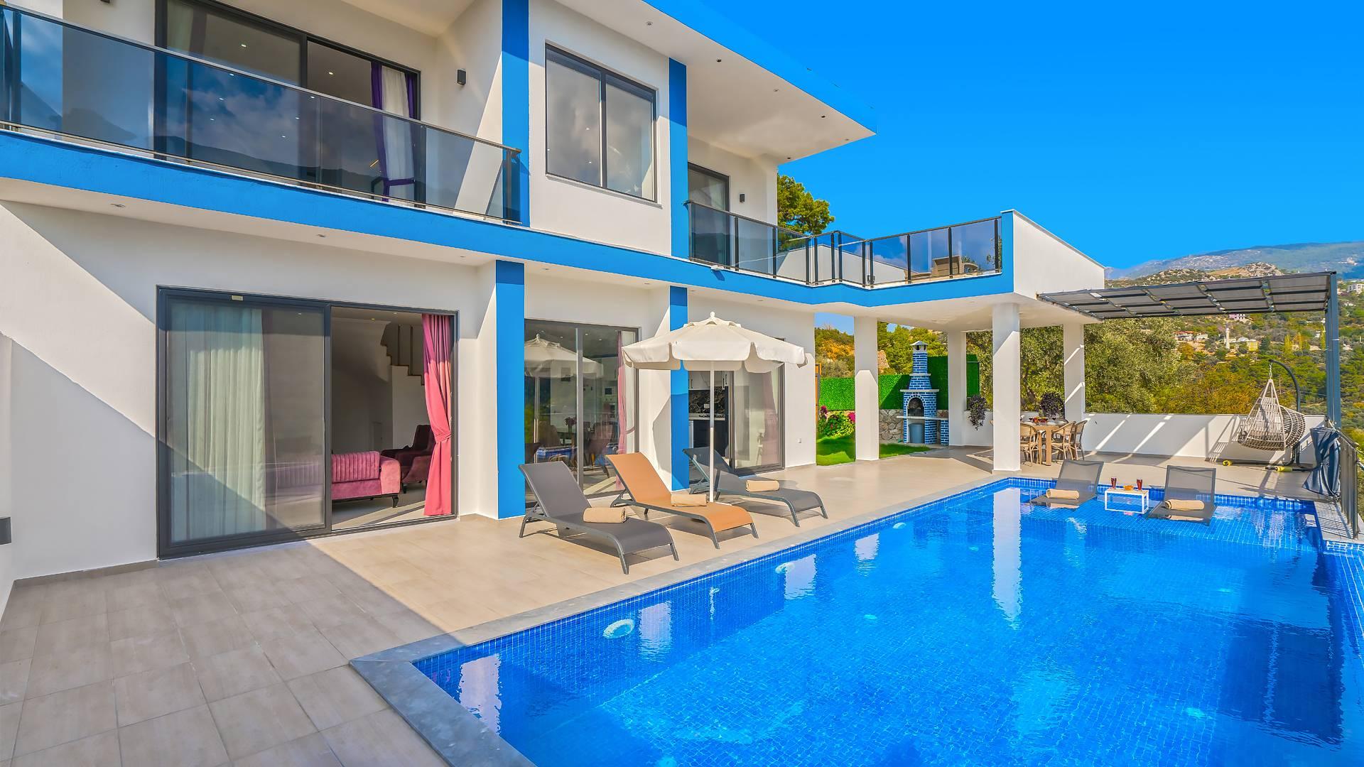 Kaş İslamlar'da Doğayla Baş Başa, Özel Havuzlu, Jakuzili Villa-31893