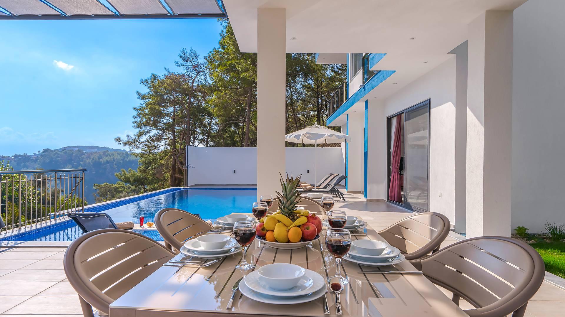 Kaş İslamlar'da Doğayla Baş Başa, Özel Havuzlu, Jakuzili Villa-31893