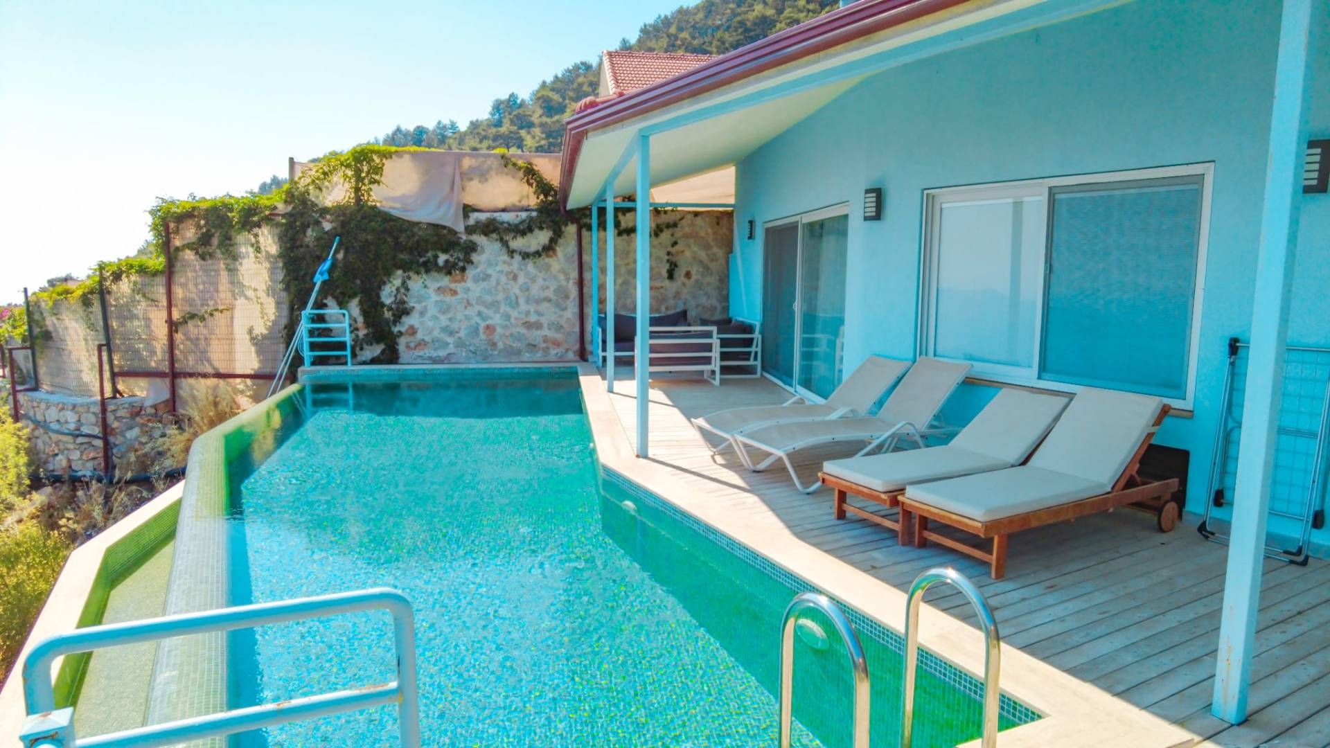 Kaş İslamlar'da Doğayla Baş Başa, Sonsuzluk Havuzlu, Balayı Villası