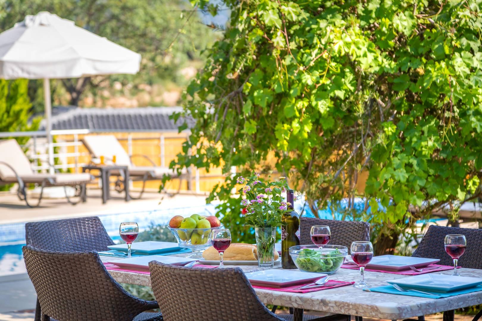 Kaş İslamlar'da Geniş Ailelere Uygun, Özel Havuzlu, 3+1 Villa-40665