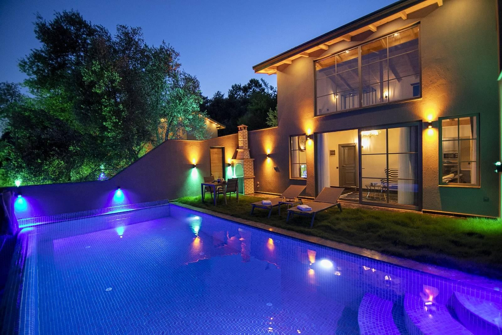 Kaş İslamlar'da Göz Alıcı Doğada, Özel Havuzlu, Balayı Villası-42976