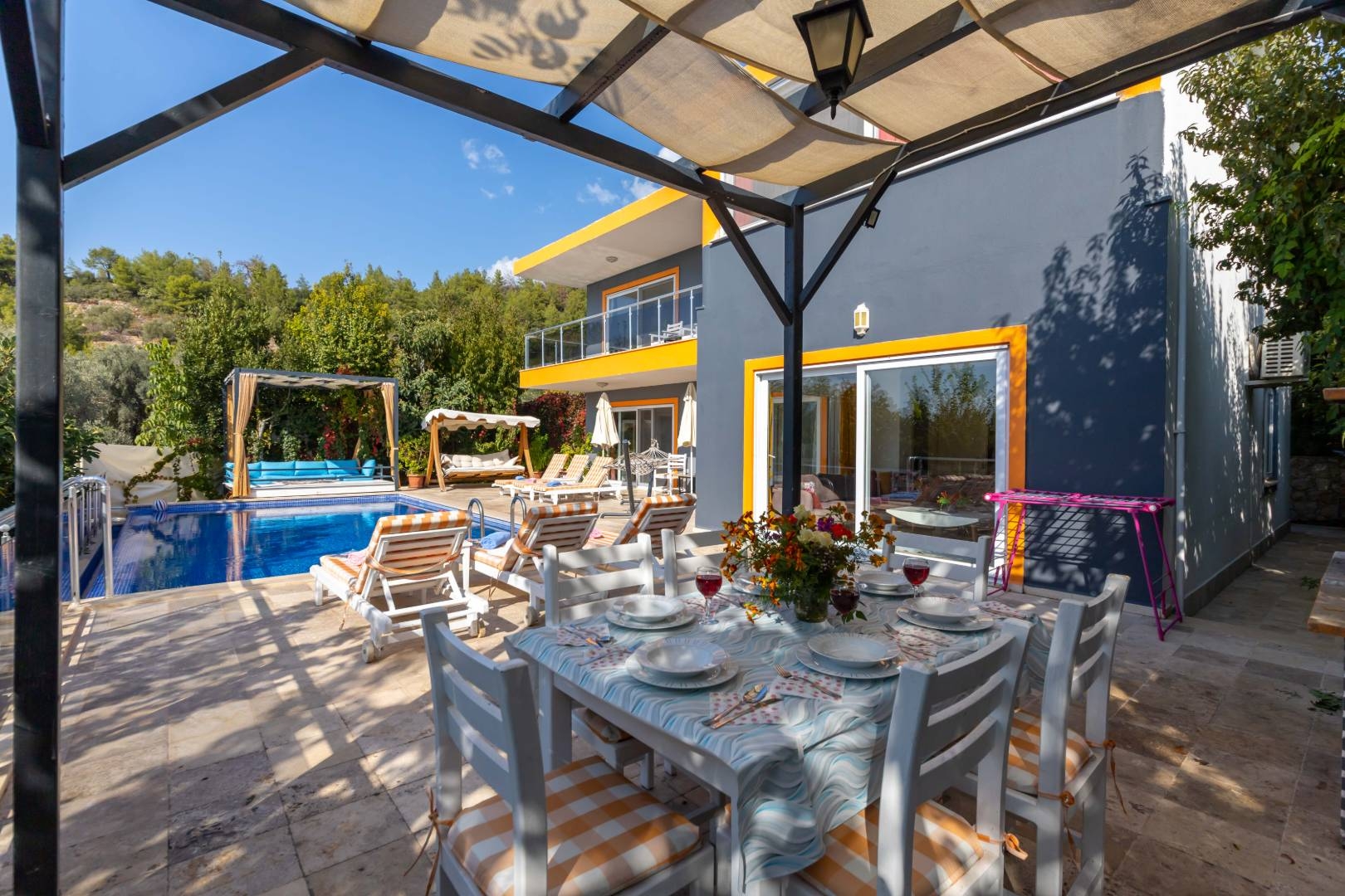 Kaş İslamlar'da Huzur Dolu Doğada, Özel Havuzlu, Lüks Villa