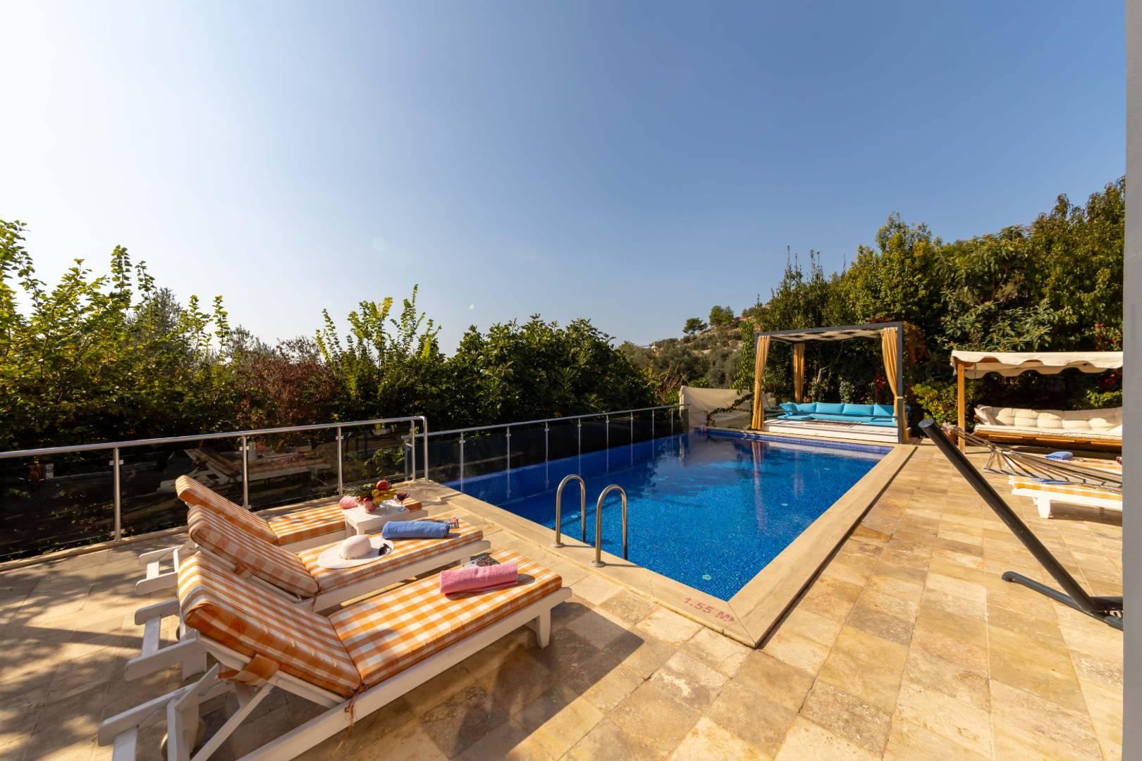 Kaş İslamlar'da Huzur Dolu Doğada, Özel Havuzlu, Lüks Villa-41915