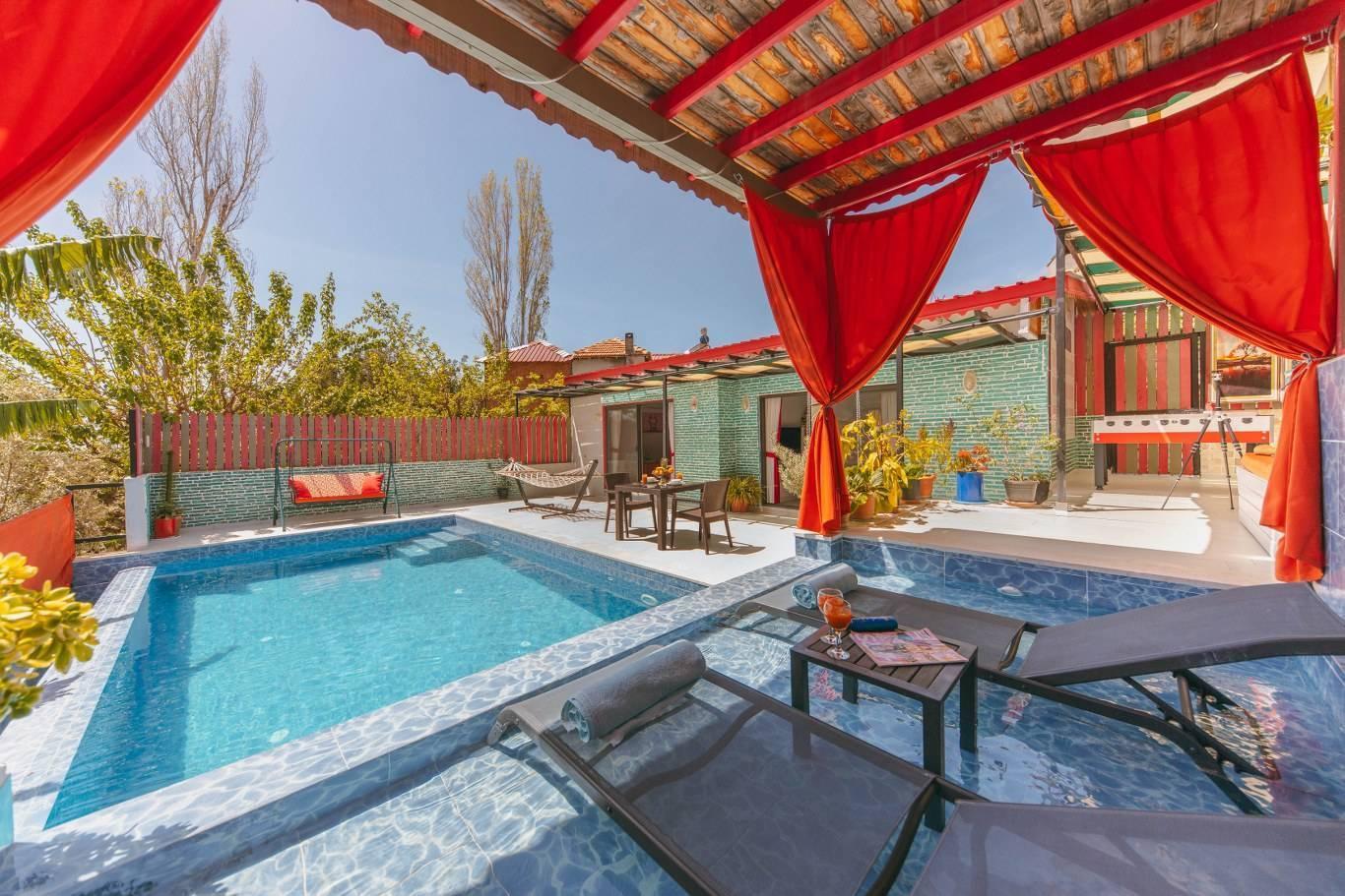 Kaş İslamlar'da Muhteşem Doğada, Özel Havuzlu, Balayı Villası-43511