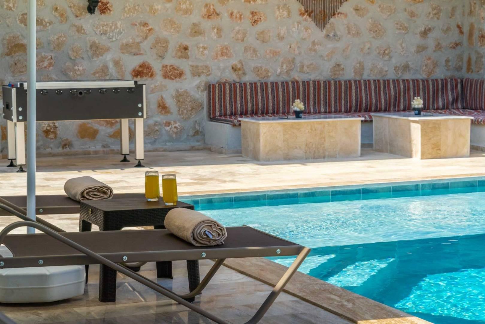 Kaş İslamlar'da Muhteşem Doğada, Özel Havuzlu, Çocuk Oyun Alanlı Villa-41573