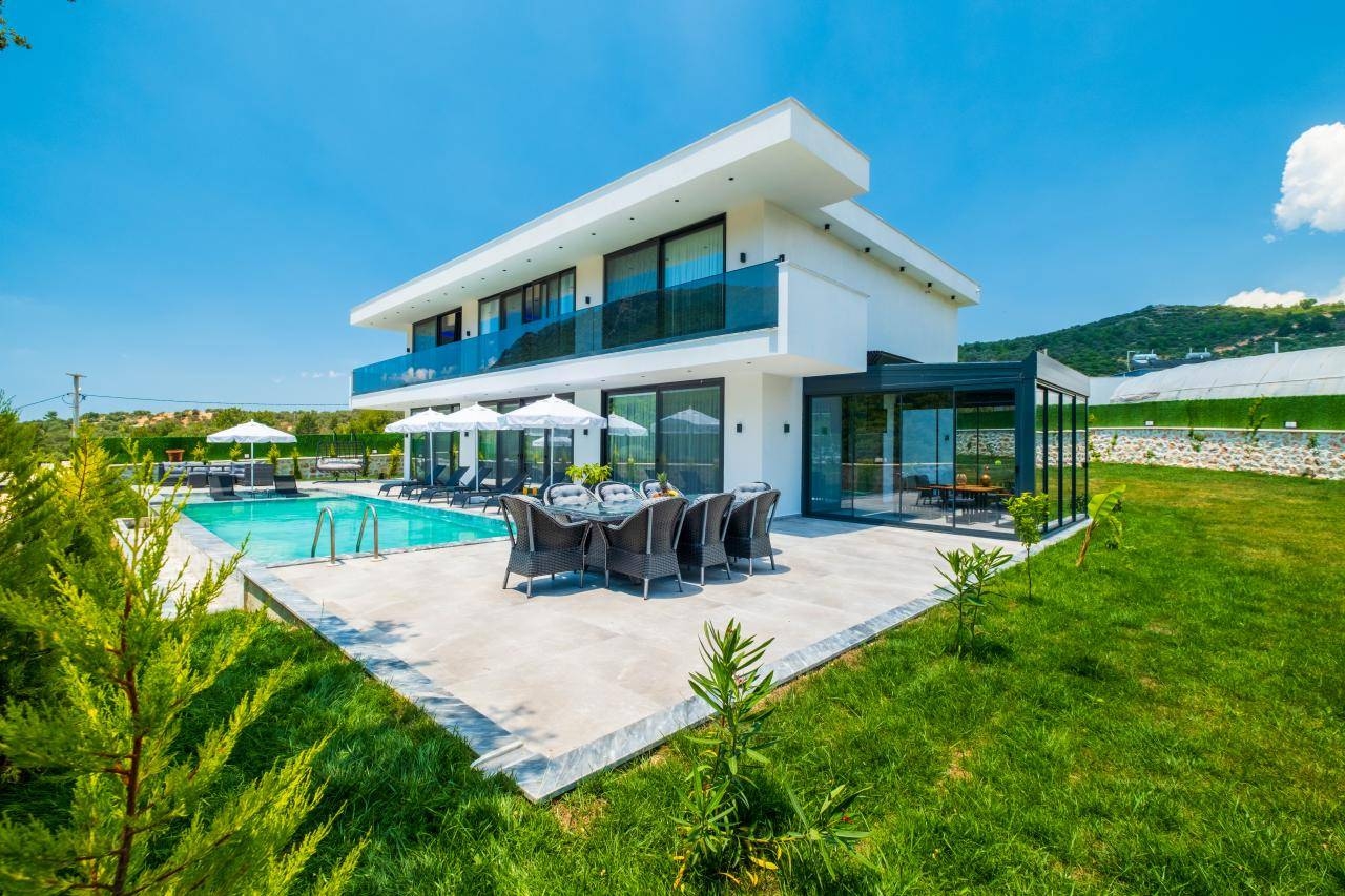 Kaş İslamlar'da Muhteşem Doğada, Özel Havuzlu, Lüks Villa