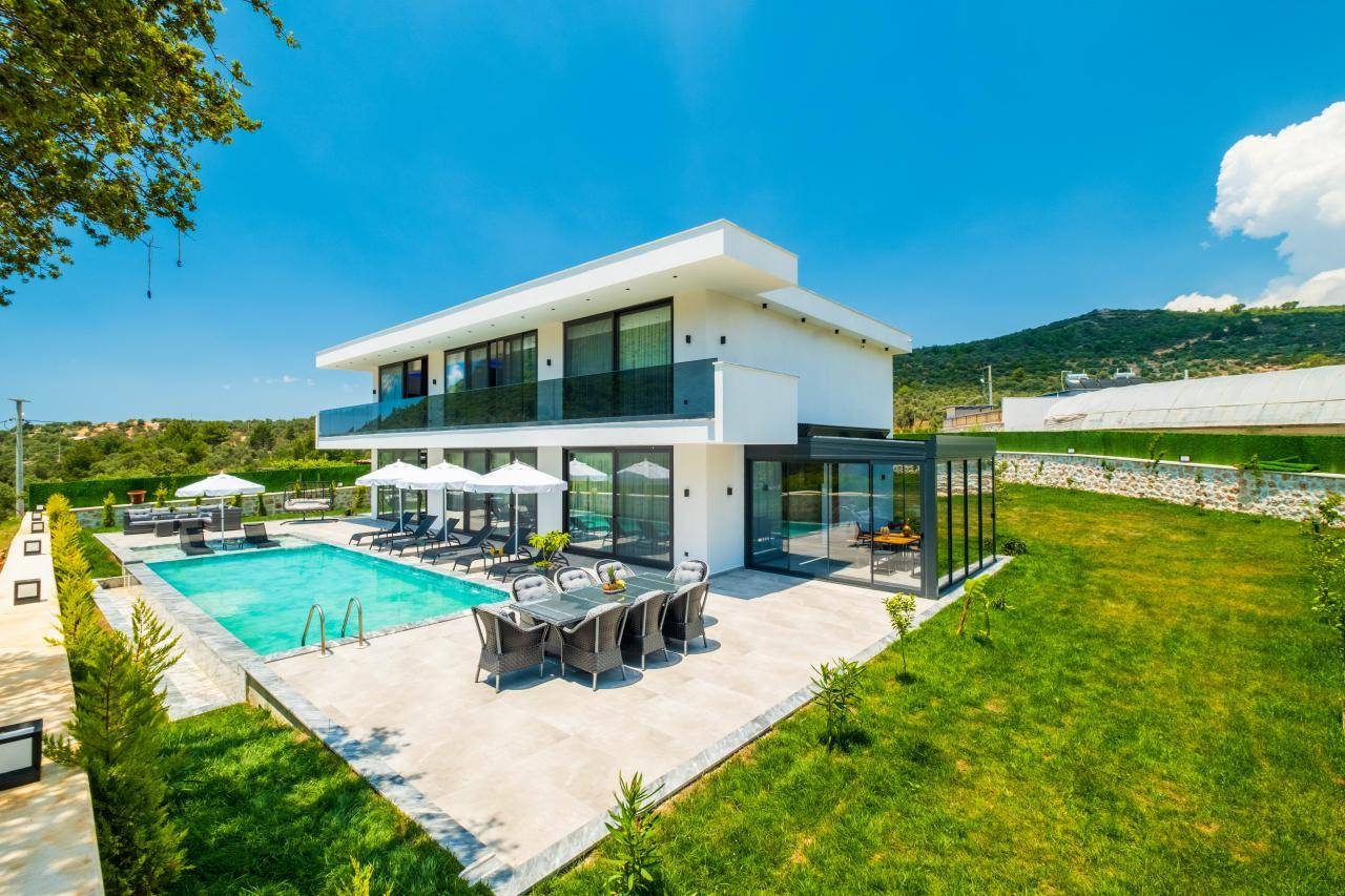Kaş İslamlar'da Muhteşem Doğada, Özel Havuzlu, Lüks Villa