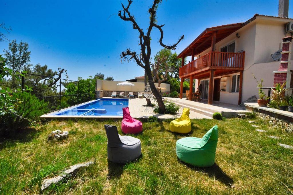 Kaş İslamlar'da Muhteşem Doğada, Özel Havuzlu, Tatil Villası