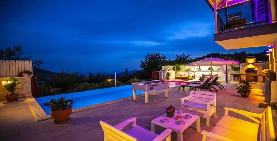 Kaş İslamlar'da Doğa Manzaralı, Özel Havuzlu, 2 Kişilik Villa-40012