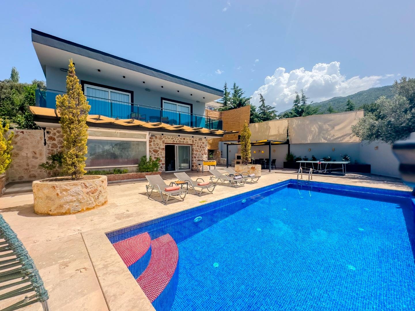 Kaş İslamlar'da Sessiz Konumda, Özel Havuzlu, Tatil Villası