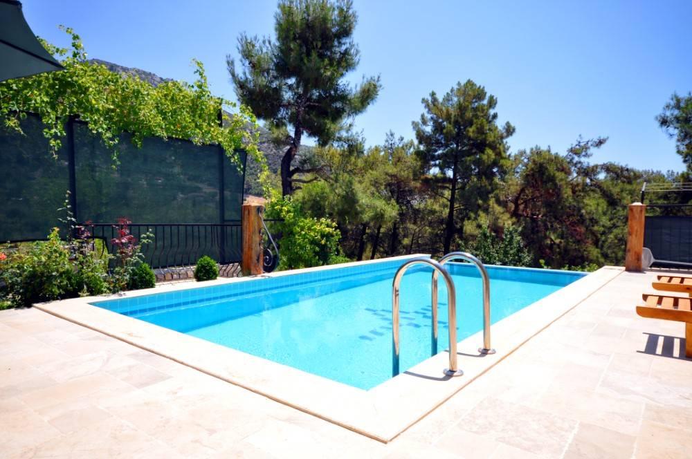 Kaş İslamlar'da Yeşillikler İçerisinde, Özel Havuzlu, 8 Kişilik Villa-42116