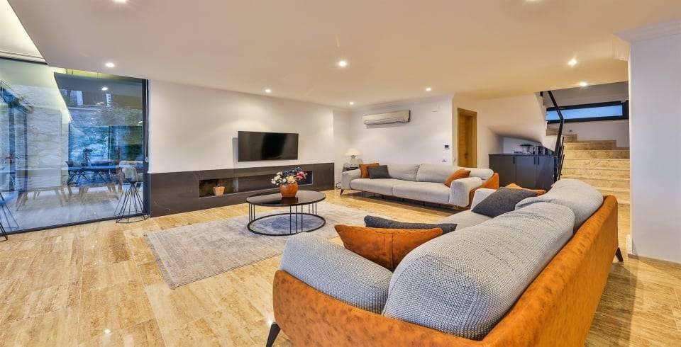 Kaş Kalkan'da Masalsı Deniz Manzaralı, Özel Havuzlu, Lüks Villa-41644