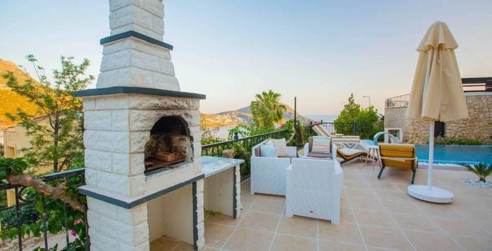 Kaş Kalkan'da Denize Yakın, Özel Havuzlu, Modern Tasarımlı Villa-40149