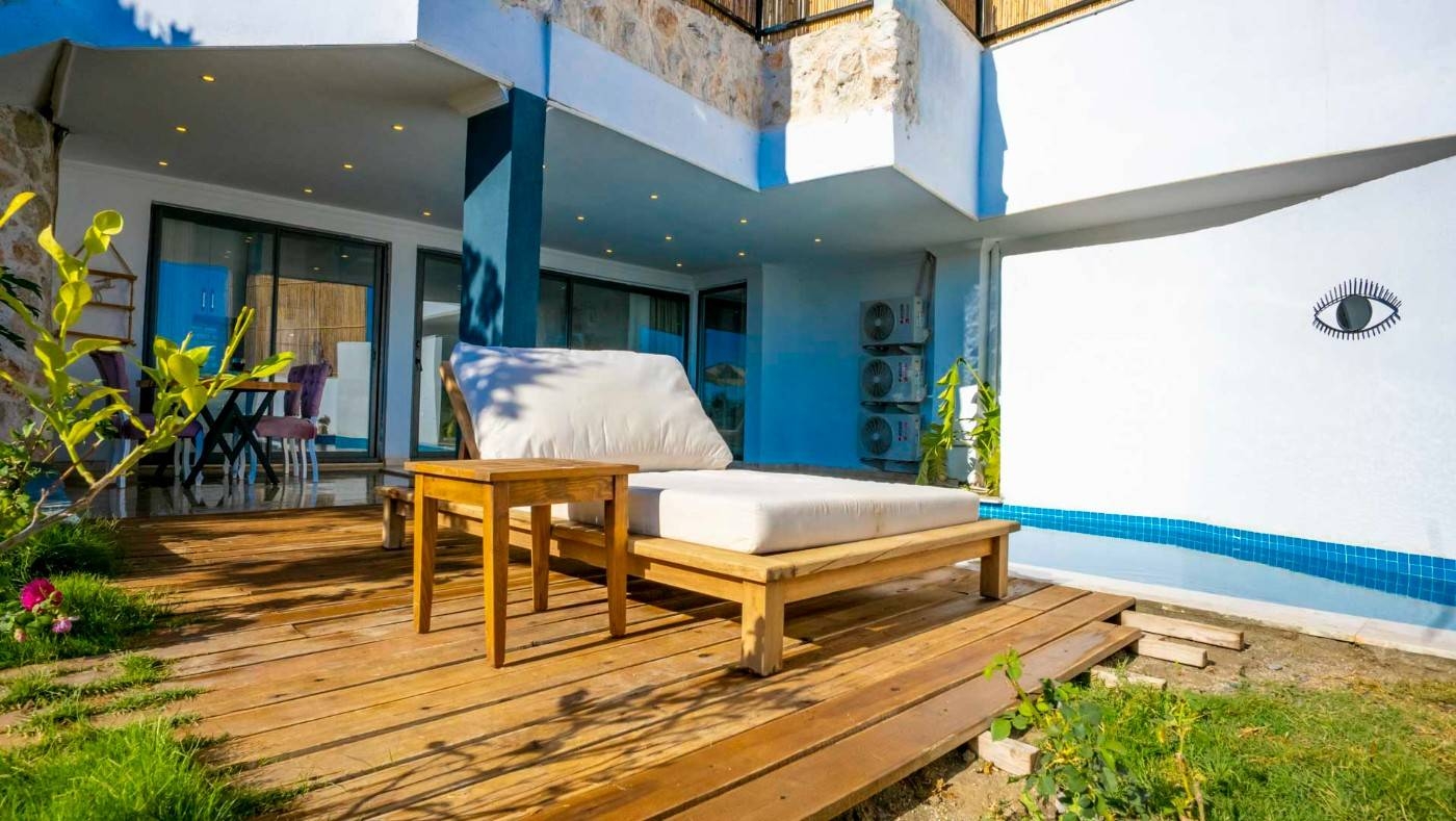 Kaş İslamlar'da Elverişli Konumda, Özel Havuzlu, Konforlu Villa