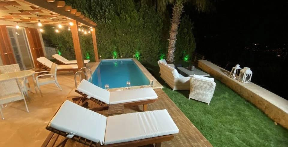 Kaş Kalkan'da Enfes Deniz Manzaralı, Özel Havuzlu, 6 Kişilik Villa -40019