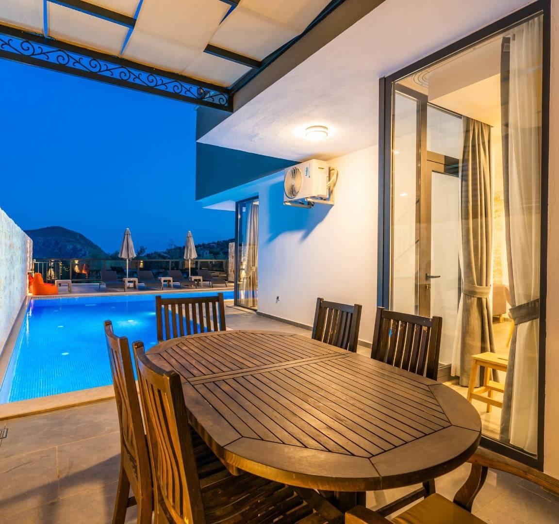 Kaş Kalkan'da Enfes Doğa İçerisinde, Özel Havuzlu, Estetik Villa-39563