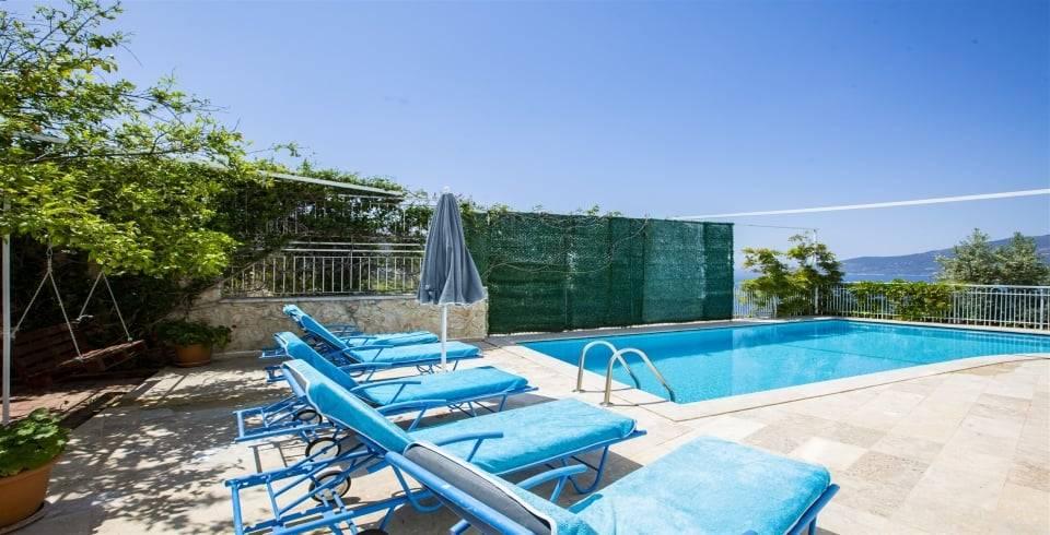Kaş Kalkan'da Geniş Ailelere Uygun, Özel Havuzlu, 8 Kişilik Villa-41397