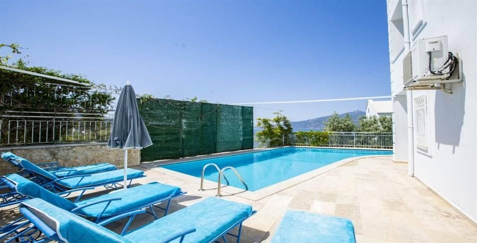 Kaş Kalkan'da Geniş Ailelere Uygun, Özel Havuzlu, 8 Kişilik Villa-41397